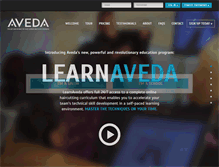 Tablet Screenshot of learnaveda.com